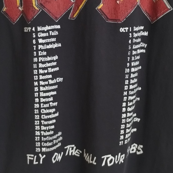 H&M AC/DC Vintage Style Graphic Tee Unisex Medium - Picture 8 of 8